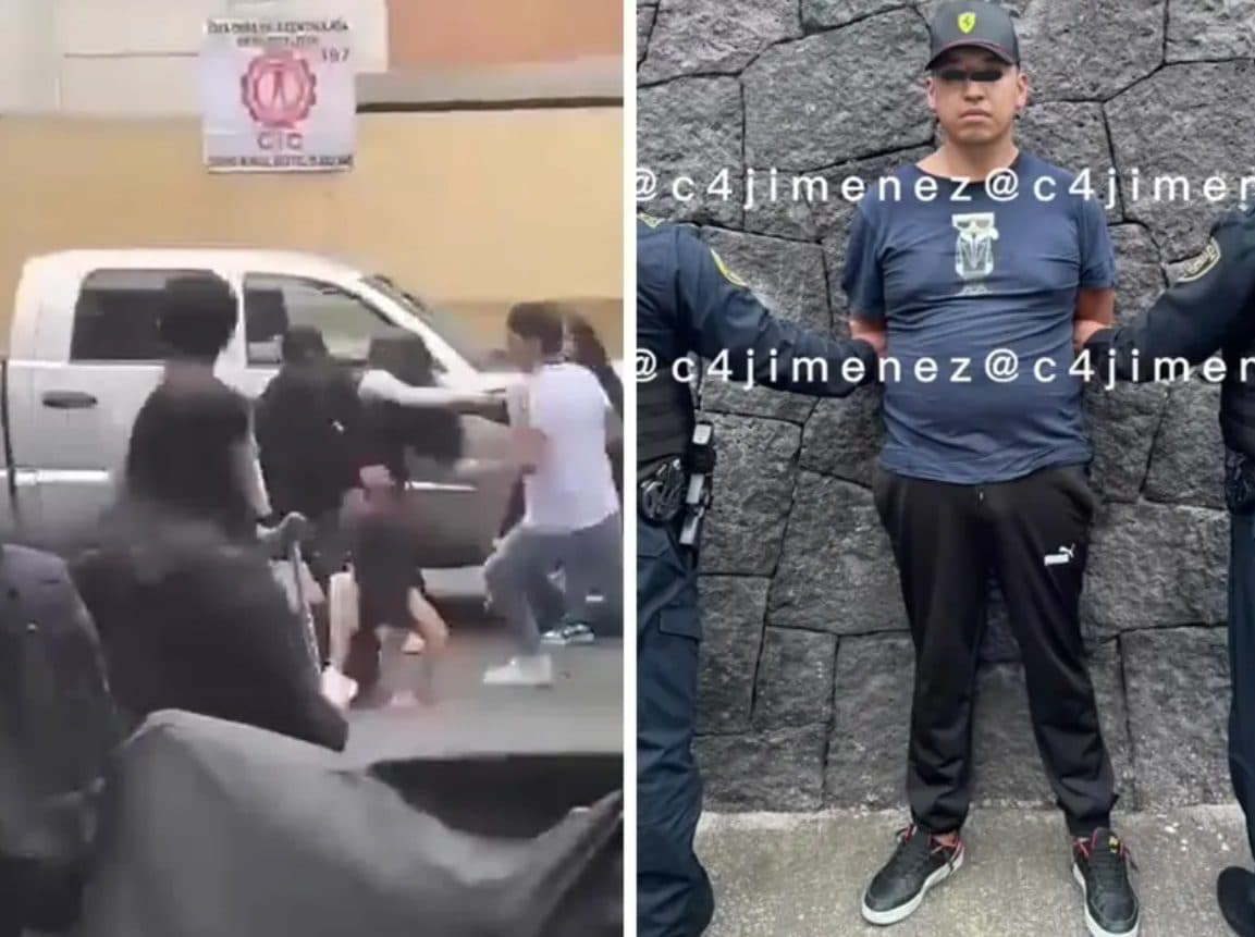 Jóvenes fueron agredidos a las afueras del Bachilleres del Valle en CDMX