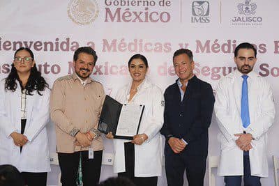 Dan la bienvenida a 700 nuevos médicos especialistas que fortalecerán la atención a la derechohabiencia del IMSS Jalisco