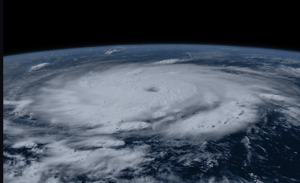 Así se ve el huracán Beryl desde el espacio