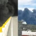Incendio cerca de la autopista Atlixco – Puebla, provoca evacuación de la zona