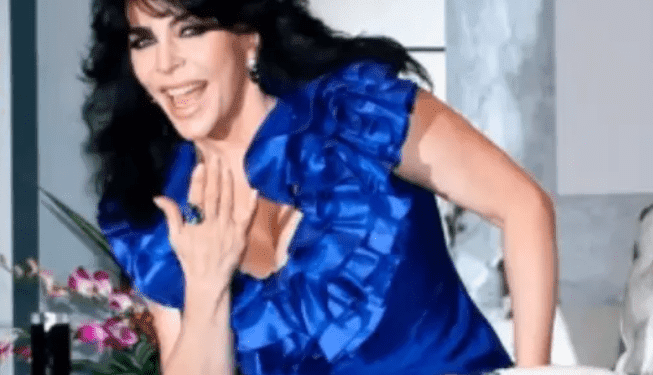 Verónica Castro reaparece tras salir del hospital